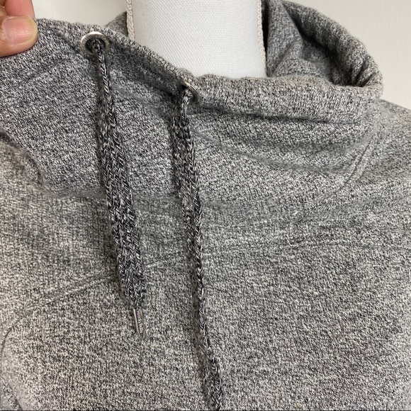 Sweaty Betty Cowl Neck Long Sweatshirt Gray - Picture 4 of 12